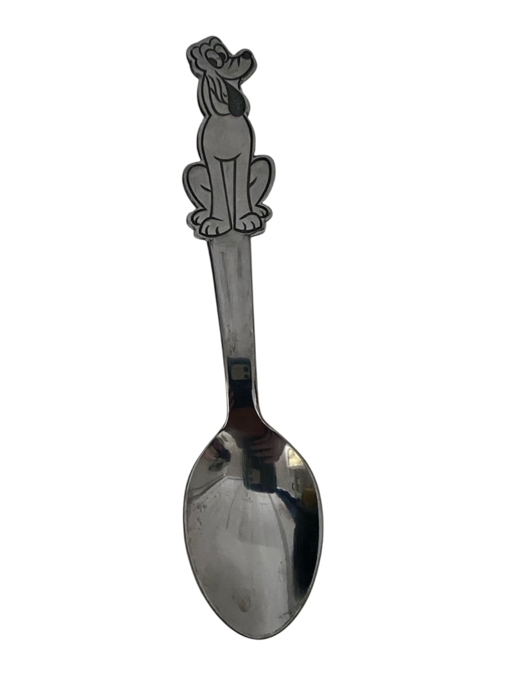 Pluto Character Dog Stainless Steel Spoon - Walt Disney Productions Japan